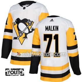 Pittsburgh Penguins Trikot Evgeni Malkin 71 Adidas 2017-2018 Weiß Authentic - Kinder
